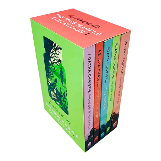 Miss Marple Mysteries Series Books 1 - 5 Collection Set by Agatha Christie (The Murder at the Vicarage) - The Book Bundle