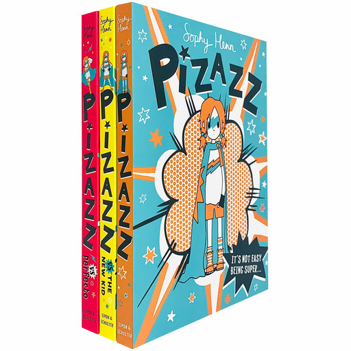 The Super Awesome New Superhero Pizazz Series 3 Books Collection Set By Sophy Henn - The Book Bundle