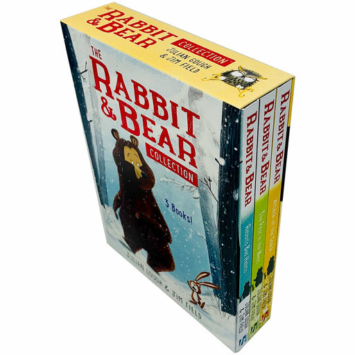 The Rabbit & Bear Collection ( Attack of the Snack, The Pest in the Nest, Rabbit's Bad Habits )by Julian Gough & Jim Field - The Book Bundle