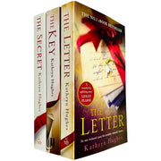 Kathryn Hughes 3 Books Collection Set including The Letter, The Key, and The Secret, featuring book covers and titles.