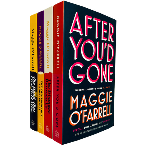 Maggie O'Farrell 4 Books Collection Set(After You'd Gone, The Distance Between Us, The Hand That First Held Mine & The Vanishing Act of Esme Lennox) - The Book Bundle