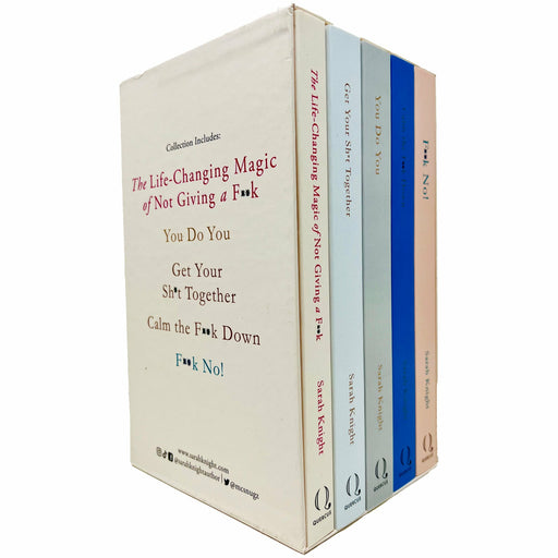 A No F*cks Given Guide 5 Books Collection Box Set By Sarah Knight - The Book Bundle