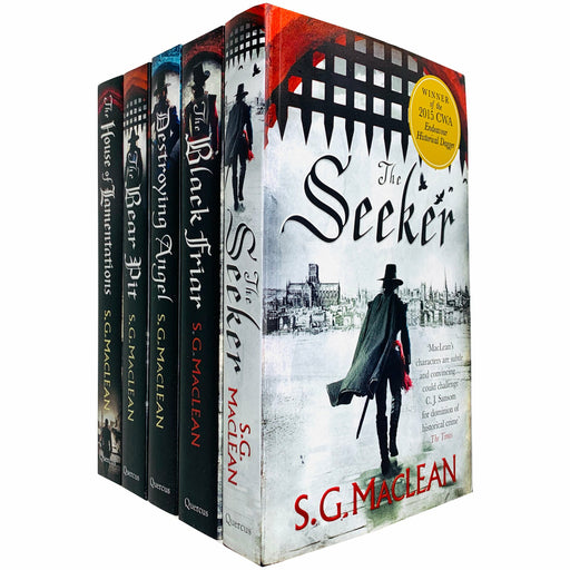 Damian Seeker Series 5 Books Collection Set By S.G.MacLean (The Seeker) NEW - The Book Bundle