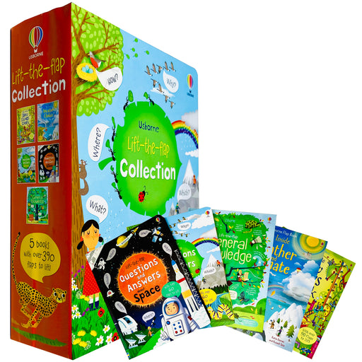 Usborne Lift-the-Flap Collection 5 Books Set by Katie Daynes (How Things Work, ) - The Book Bundle