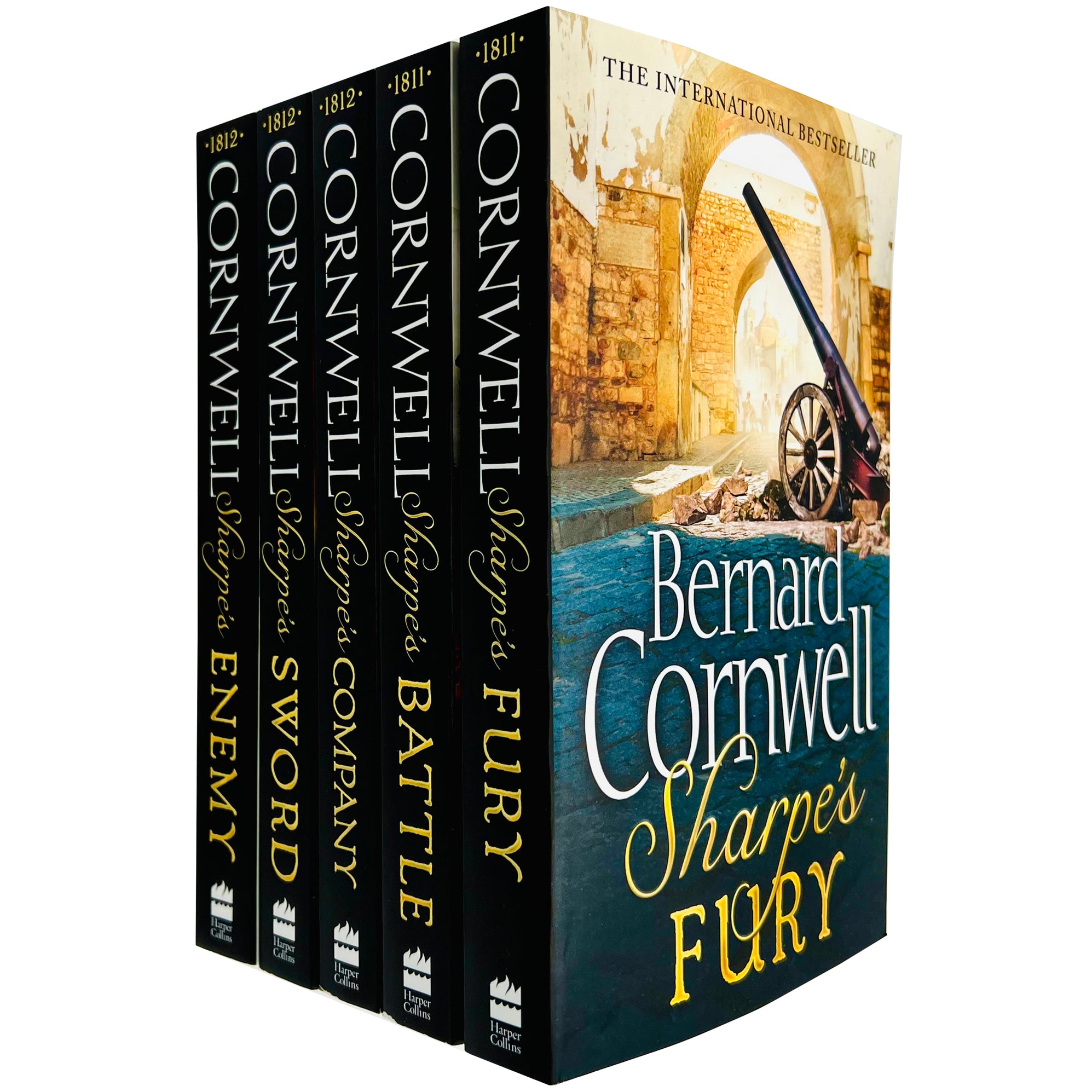 Sharpe Series Books 11 - 15 Collection Set by Bernard Cornwell (Sharpe ...