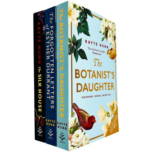 Kayte Nunn Collection 3 Books Set (The Forgotten Letters of Esther Durrant, The Botanist's Daughter & The Silk House) - The Book Bundle