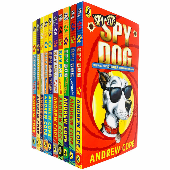 Spy Dog Series By Andrew Cope 10 Books Collection Set (The Gunpowder Plot,Rider) - The Book Bundle