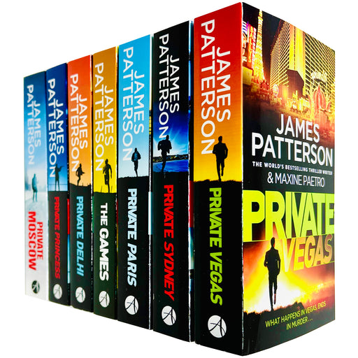 James Patterson Private Series Books 9 - 15 Collection Set (Private Vegas, Private Sydney) - The Book Bundle