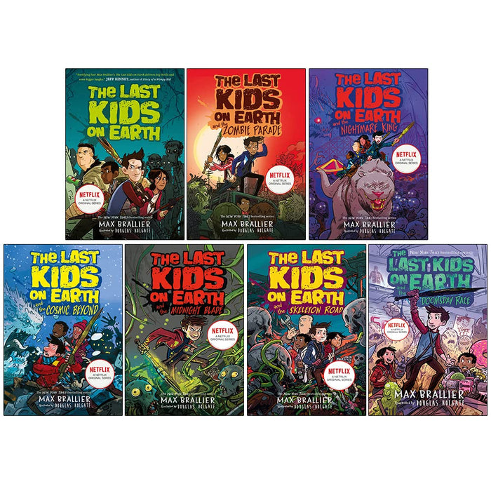 The Last Kids On Earth Series Books 1 - 7 Collection Set By Max Brallier - The Book Bundle