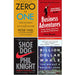 Zero to One, Business Adventures, Shoe Dog, Billion Dollar Whale 4 Books Collection Set - The Book Bundle