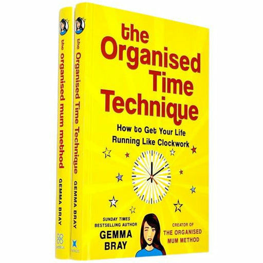 Gemma Bray 2 Books Collection Set The Organised Mum Method and Time Technique - The Book Bundle