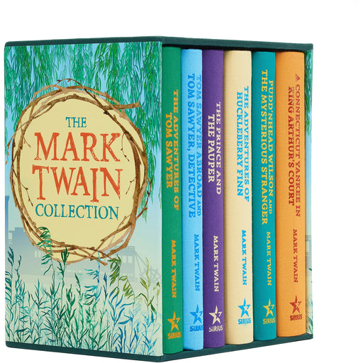 The Mark Twain Collection: Deluxe 6-Volume Box Set By Mark Twain - The Book Bundle