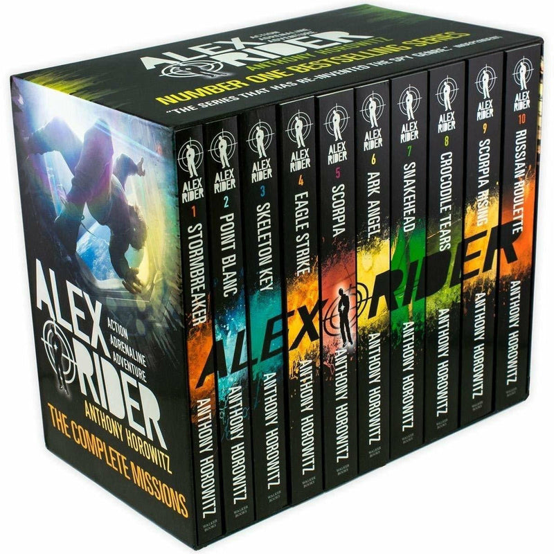Alex Rider 10 Books Set Complete Collection - The Book Bundle