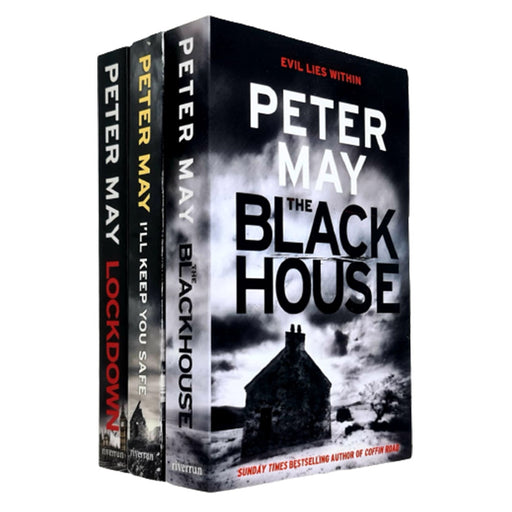 Peter May Collection 3 Books Set (The Blackhouse, I'll Keep You Safe, Lockdown) - The Book Bundle