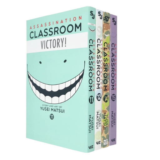 Assassination Classroom Vol 11,12,14,15 Series 3 Collection 4 Books Set  By Yusei Matsui - The Book Bundle