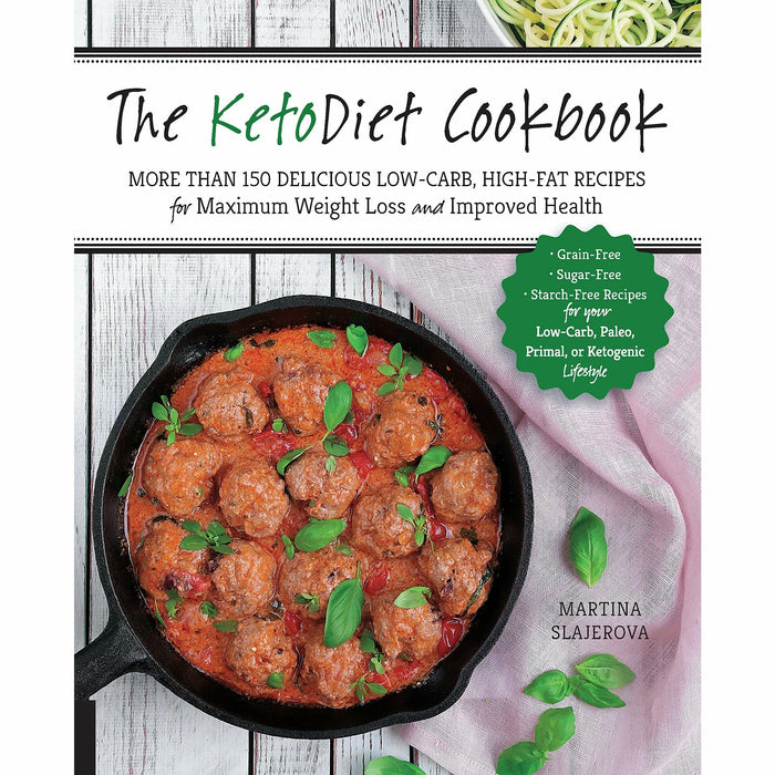 Beginners keto diet cookbook collection 2 books set by martina slajerova - The Book Bundle