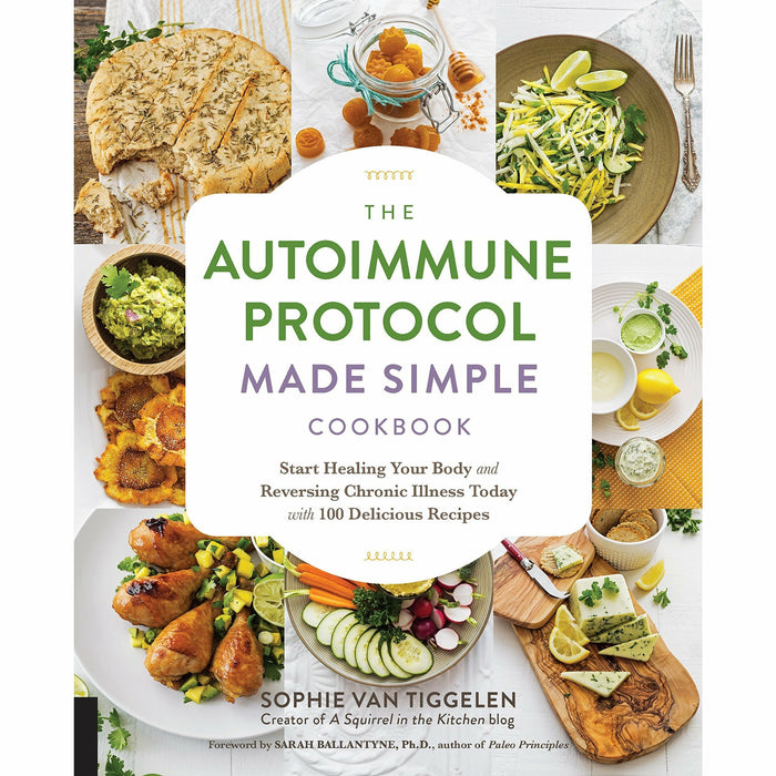 Autoimmune protocol made simple,The Anti-Inflammatory & Autoimmune cookbook,healthy medic food and diet bible 4 books collection set - The Book Bundle