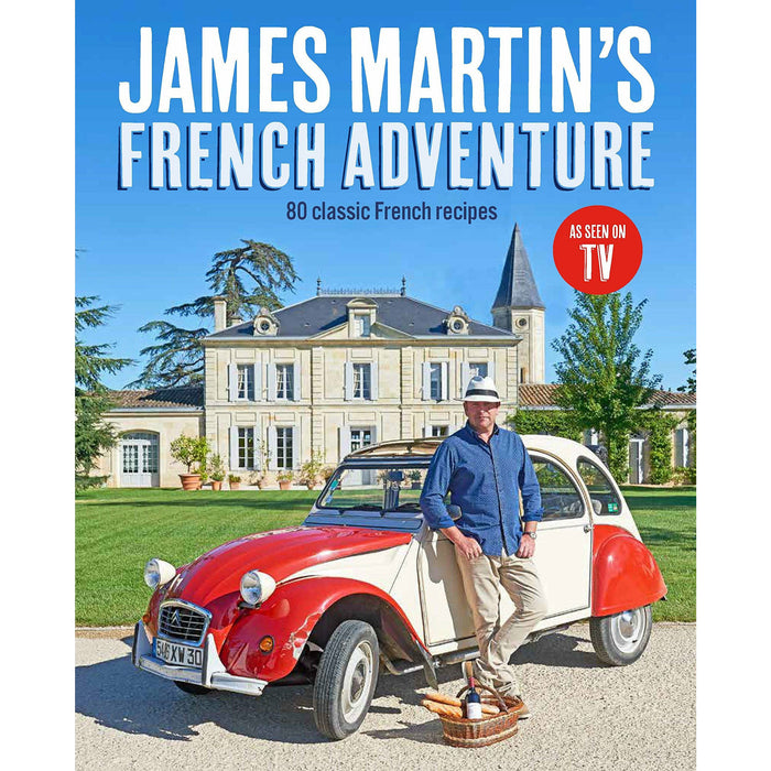 James Martin 3 Books Set  (Great British Adventure, ,French Adventure,  Islands to Highlands) - The Book Bundle