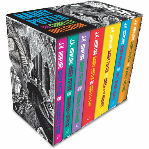 Harry Potter Boxed Set: The Complete Collection Contains: Philosopher's Stone, Chamber of Secrets, Prisoner of Azkaban, Goblet ... Phoenix - The Book Bundle