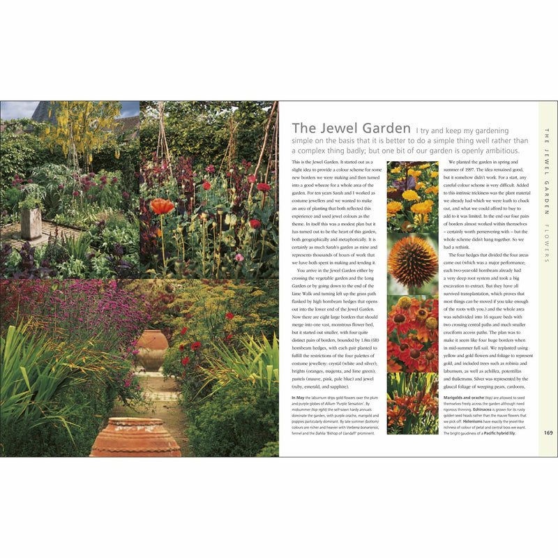 Paperback of The Complete Gardener by Monty Don, showing a colorful garden scene with lush plants and flowers.