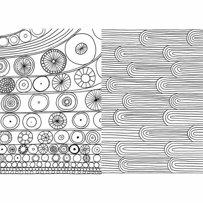 The Mindfulness Colouring Book: Anti-stress Art Therapy for Busy People - The Book Bundle