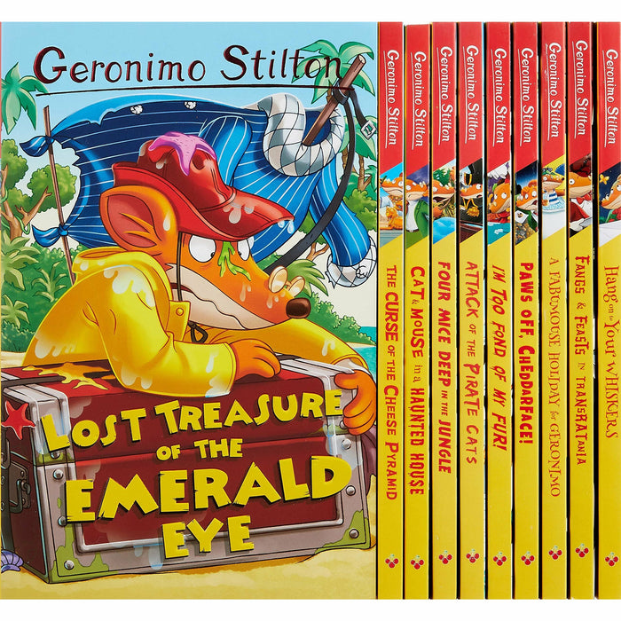 Geronimo Stilton: 10 Book Collection (Series 1) Box Set - The Book Bundle