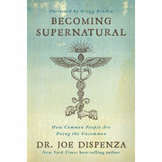 Set of three Joe Dispenza books: Becoming Supernatural, You Are The Placebo, and more, in paperback by Hay House.
