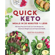 Martina Slajerova 2 Books Collection Set - Quick Keto Meals in 30 Minutes or Less,The KetoDiet Cookbook - The Book Bundle