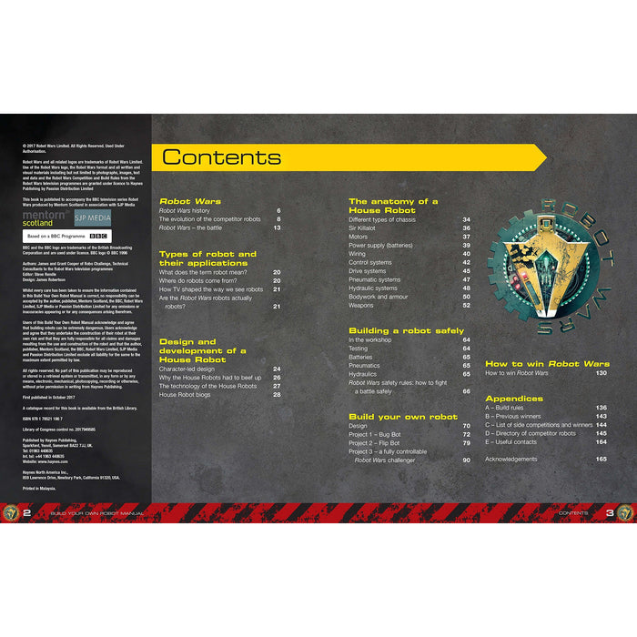 Robot Wars: Build Your Own Robot Manual (Haynes Manuals) - The Book Bundle