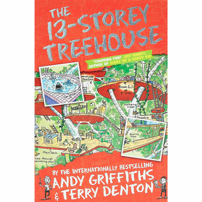 The Treehouse Storey Series 12 Books Collection Set by Andy Griffiths & Terry Denton - The Book Bundle
