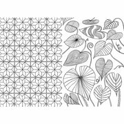 Emma Farrarons' mindfulness coloring book cover featuring intricate designs for stress relief and relaxation in paperback format.