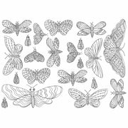 Emma Farrarons' The Mindfulness Colouring Book, a paperback anti-stress art therapy book with intricate coloring pages.
