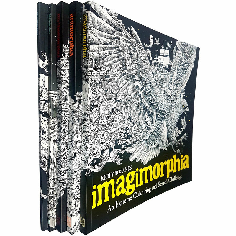 An Extreme Colouring and Search Challenge Series 5 books collection set - The Book Bundle