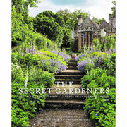 Two hardcover books from the Secret Gardeners collection by Jeremy, Barbara, and Victoria Summerley, showcasing garden and sanctuary photos.
