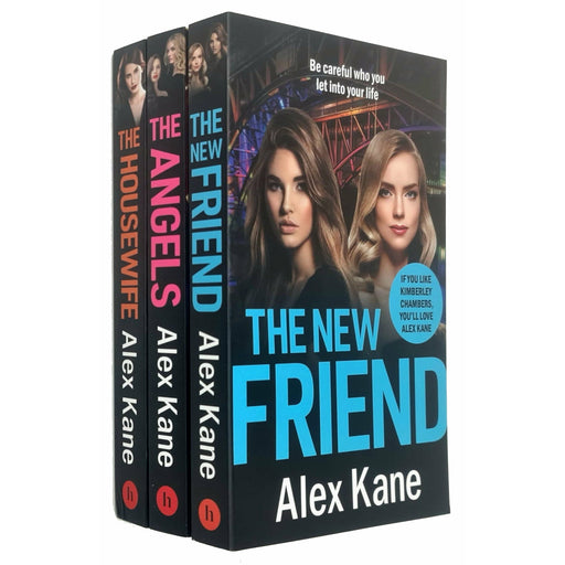 Alex Kane Collection 3 Books Set (The New Friend, The Angels, The Housewife) - The Book Bundle