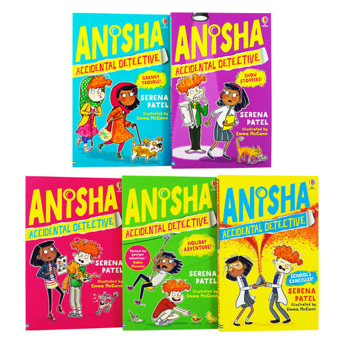 Anisha, Accidental Detective Series 5 Books Collection Set (Accidental Detective) - The Book Bundle