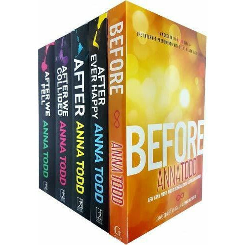 Anna Todd After Series After Ever Happy, We Collided 5 Books Collection Set NEW - The Book Bundle