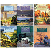 Six paperback British Library Crime Classics Series 9 books featuring works by Lorac, Hull, and Edwards, in a collection set.