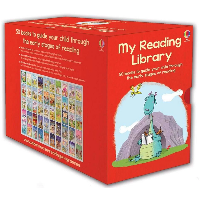 Usborne Second Library Usborne My Second Reading Library 50 Books Set Collection Pack Early ...