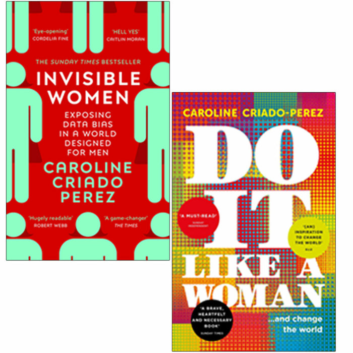 Caroline Criado Perez Collection 2 Books Set (Invisible Women, Do it Like a Woman) - The Book Bundle