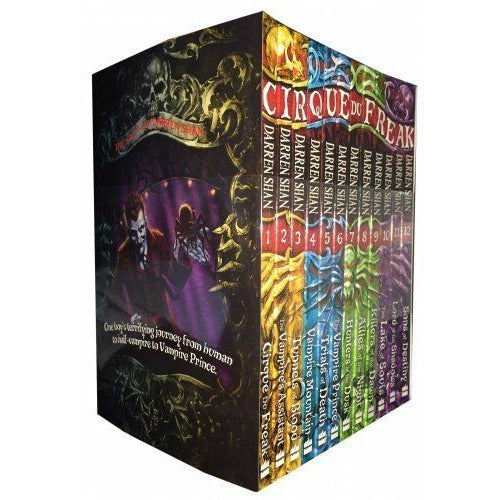 Cirque Du Freak Series Killers of the Dawn,Lord of the 12 Books Collection - The Book Bundle
