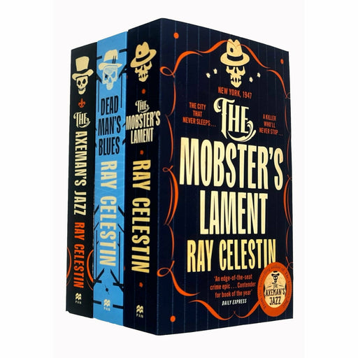 City Blues Quartet Series 3 Books Collection Set By Ray Celestin (The Axeman's Jazz, Dead Man's Blues, The Mobster's Lament) - The Book Bundle