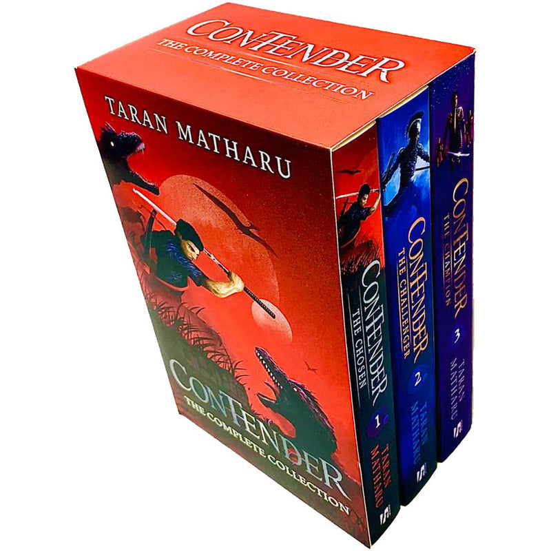Contender The Complete Collection Series Books  1 -3 Box Set by Taran Matharu - The Book Bundle