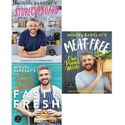 Miguel Barclay 3 Books Collection Set (FAST & FRESH,Meat-Free,Storecupboard) - The Book Bundle