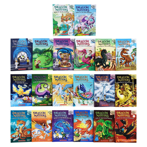 Dragon Masters Series 20 Books Collection Set (Rise of Earth Dragon, Saving Sun Dragon) - The Book Bundle
