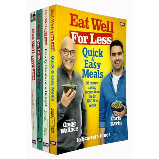 Eat Well For Less Collection 4 Books Set By Jo Scarratt-Jones (Every Day, Family) - The Book Bundle