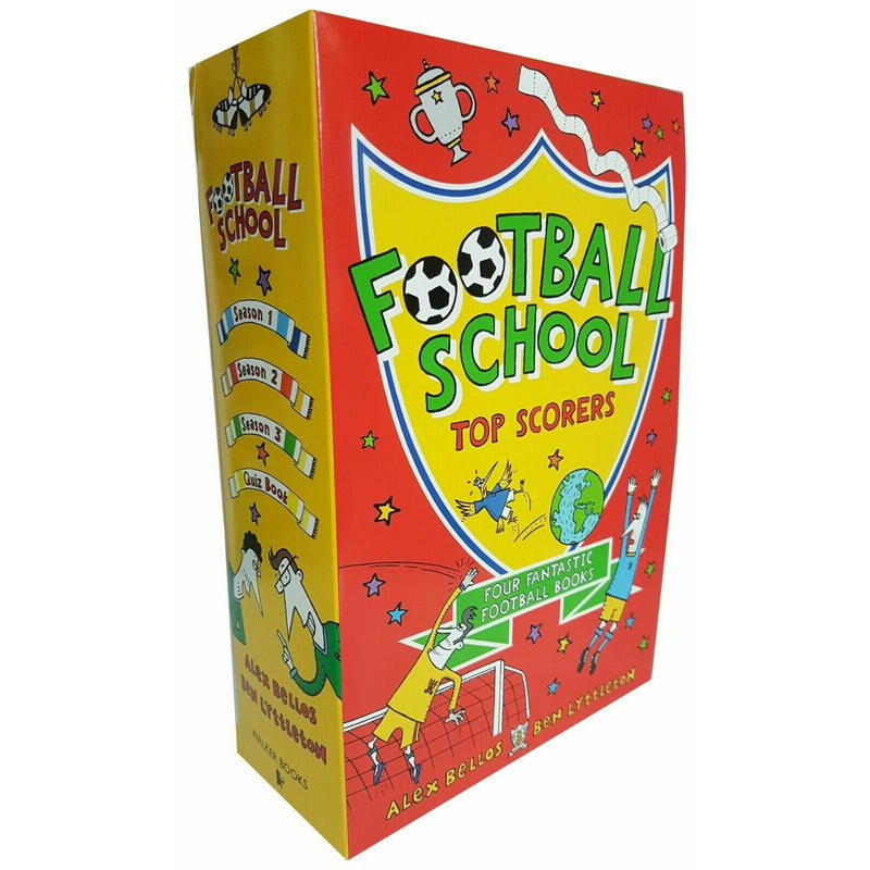 Football School Series Top Scorers 4 Books Collection Box Set Season Pack NEW - The Book Bundle