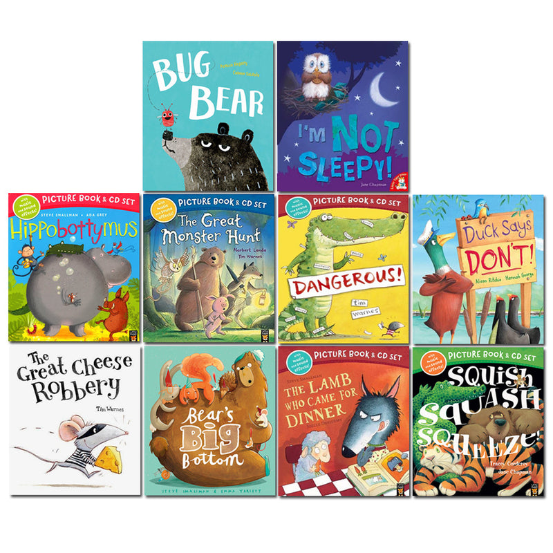 The Great Cheese Robbery and Other Stories Collection - 10 Books & CDs with Music & Sound Effects Set ( - The Book Bundle