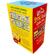 Set of 10 books from Megan McDonald's The Ultimate Stink-tastic Collection, published by Candlewick Press, displayed together.