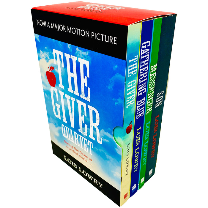 The Giver Quartet Complete Series 4 Books Collection Box Set by Lois Lowry (The Giver, Gathering Blue, Messenger & Son) - The Book Bundle